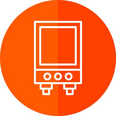 Modern b 'nin vektör illüstrasyonu eksik simgesi