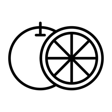 Greyfurt web simgesi, vektör illüstrasyonu 