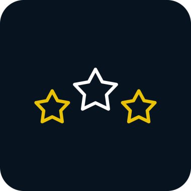 derecelendirme yıldız vektör simgeleri