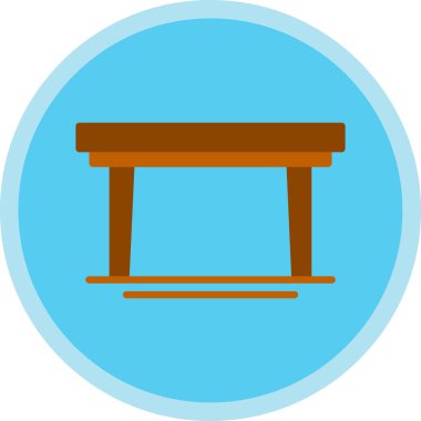 tablo simgesi vektör illüstrasyonu