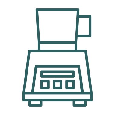 blender. Web simgesi basit illüstrasyon