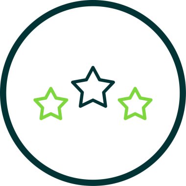 derecelendirme yıldız vektör simgeleri