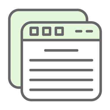 belge simgesi vektör işareti