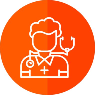 Doktor Simge vektör illüstrasyonu 