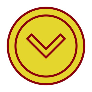 işaret simgesini işaretle, vektör illüstrasyonu 