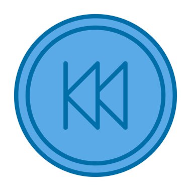 Düğme web simgesi basit illüstrasyon arkaplanını geri al 