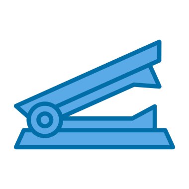 Stapler web simgesi, vektör illüstrasyonu 
