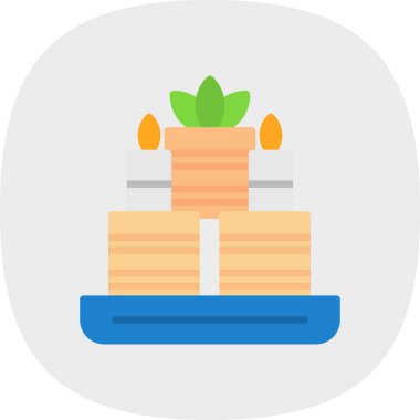 Hediye. Web simgesi basit tasarım