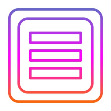 restoran menü simgesi, vektör illüstrasyonu basit tasarım