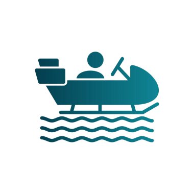 tekne vektör simgesi ile tekne