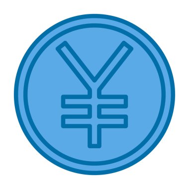 Para simgesinin vektör illüstrasyonu