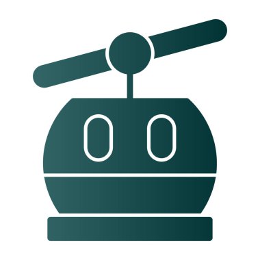 radyo ikonu. vektör illüstrasyonu