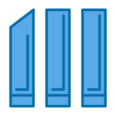 1. numara vektör illüstrasyonu