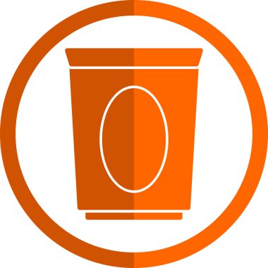 Dustbin web  icon. vector illustration.