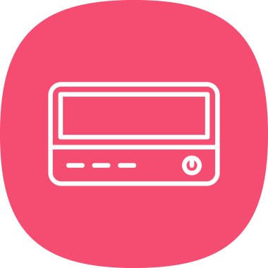 Modern b 'nin vektör illüstrasyonu eksik simgesi