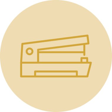 Zımba simgesi, basit illüstrasyon