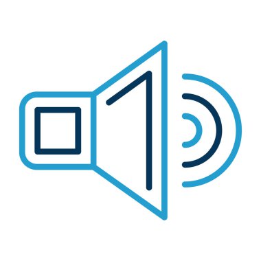 hoparlör vektör illüstrasyonu