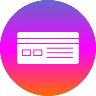 Kredi kartı vektör illüstrasyonu 