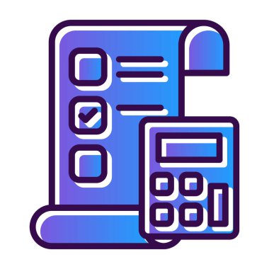 finanse web simgesi vektör illüstrasyonu