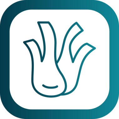 Tek bir izole edilmiş simgenin vektör çizimi