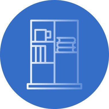 kitap web simgesi vektör illüstrasyonu