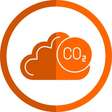 Moda tarzında izole edilmiş bir bulut simgesi