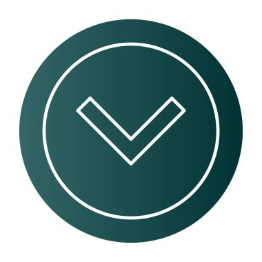 işaret simgesini işaretle, vektör illüstrasyonu 