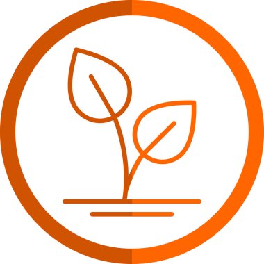 Ağaç simgesinin vektör illüstrasyonu