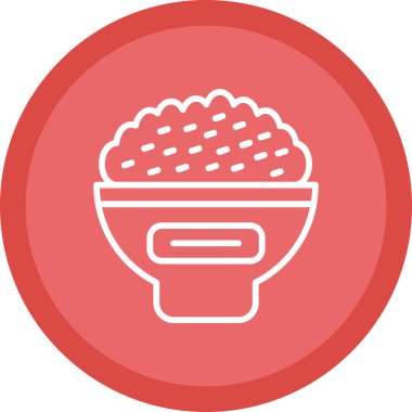 pirinç simgesi vektör illüstrasyonu