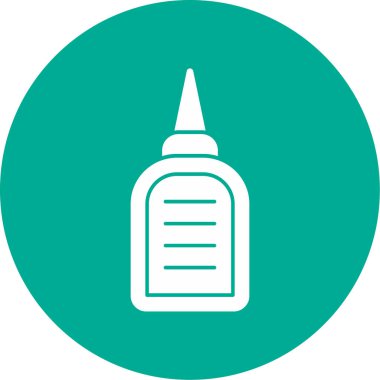 Yapıştırıcı ağ simgesi, vektör illüstrasyonu 