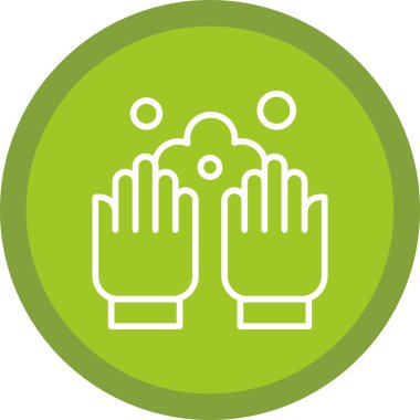 Modern simgenin vektör illüstrasyonu