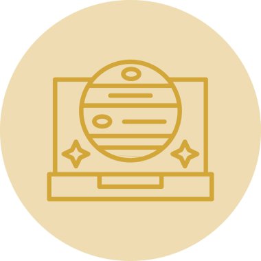 dizüstü bilgisayar simgesi, vektör illüstrasyonu basit tasarım