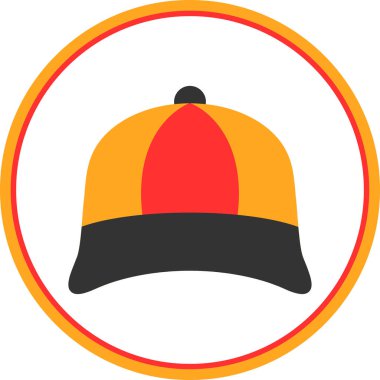 Yüzbaşı. Web simgesi basit illüstrasyon