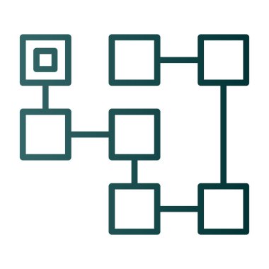 seo modern simgesinin vektör illüstrasyonu