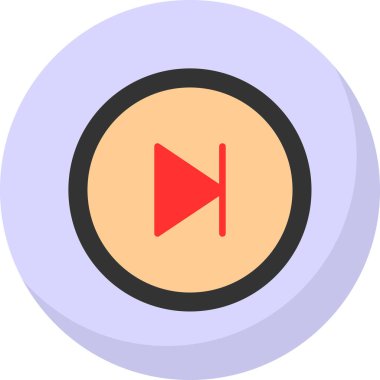  Atla. Web simgesi basit illüstrasyon