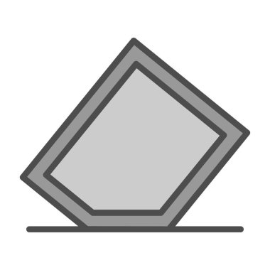 Bir küpün vektör illüstrasyonu