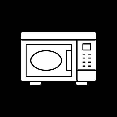 Mutfak fırını sembolü vektör illüstrasyonu