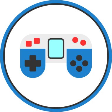 oyun konsolu vektör çizimi