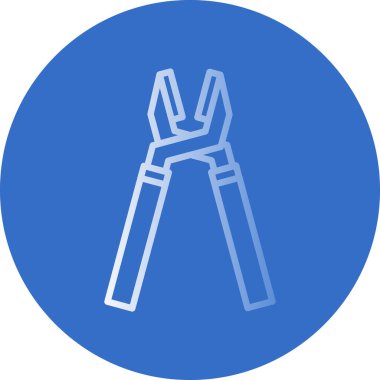 Bir inşaat simgesinin vektör illüstrasyonu