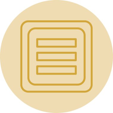 restoran menü simgesi, vektör illüstrasyonu basit tasarım