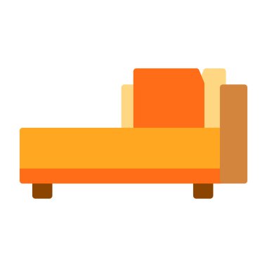 mobilya düz vektör simgesi