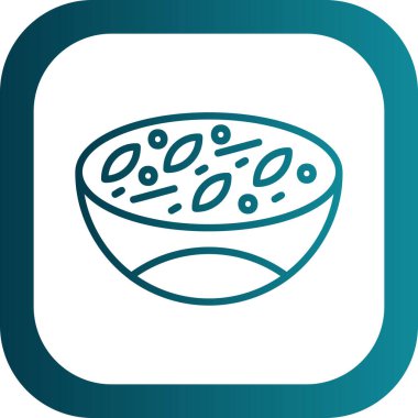 ekmek simgesi, vektör illüstrasyonu