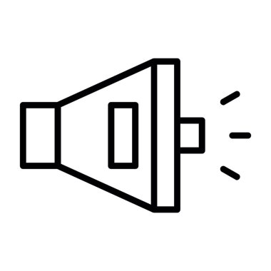 hoparlör vektör illüstrasyonu