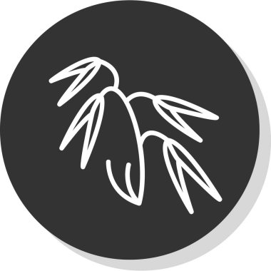 Palmiye ağacı. Basit resimleme