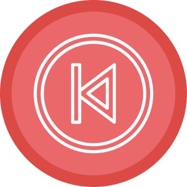 Modern simgenin vektör illüstrasyonu