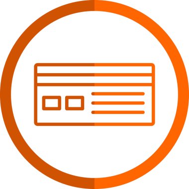 Kredi kartı vektör illüstrasyonu 