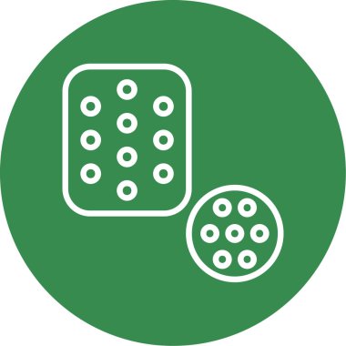 İlaç simgesinin vektör illüstrasyonu