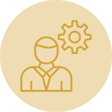 Employee businessman icon vector illustration