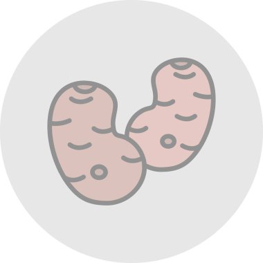 Modern simgenin vektör illüstrasyonu