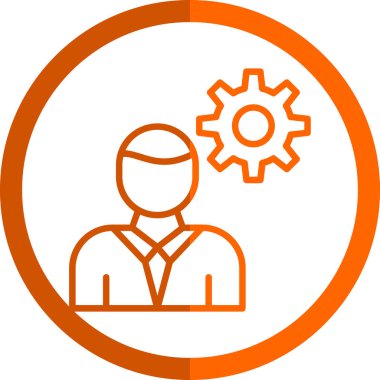 Employee businessman icon vector illustration